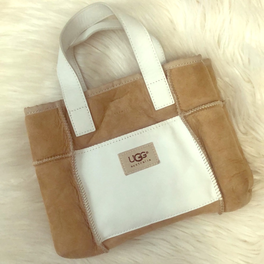 🐻 NWOT UGG AUSTRALIA Sheepskin Satchel